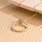 Luxury Oval Moissanite Engagement Ring USA