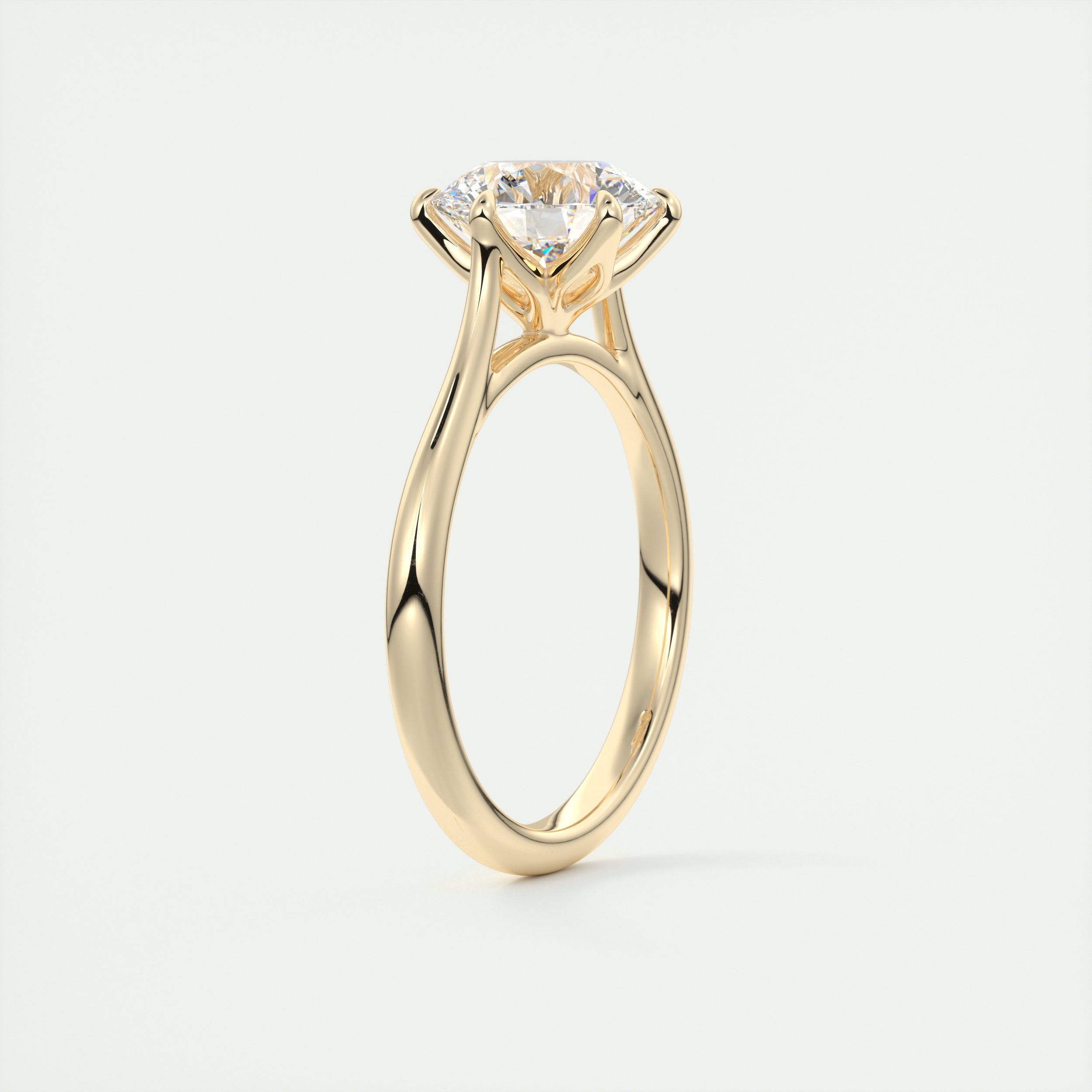 Luxury Moissanite Engagement Ring
