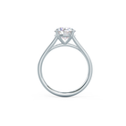 Classic Round Cut Ring with Split Shank Design