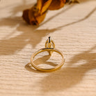 Diamond Solitaire Moissanite Ring