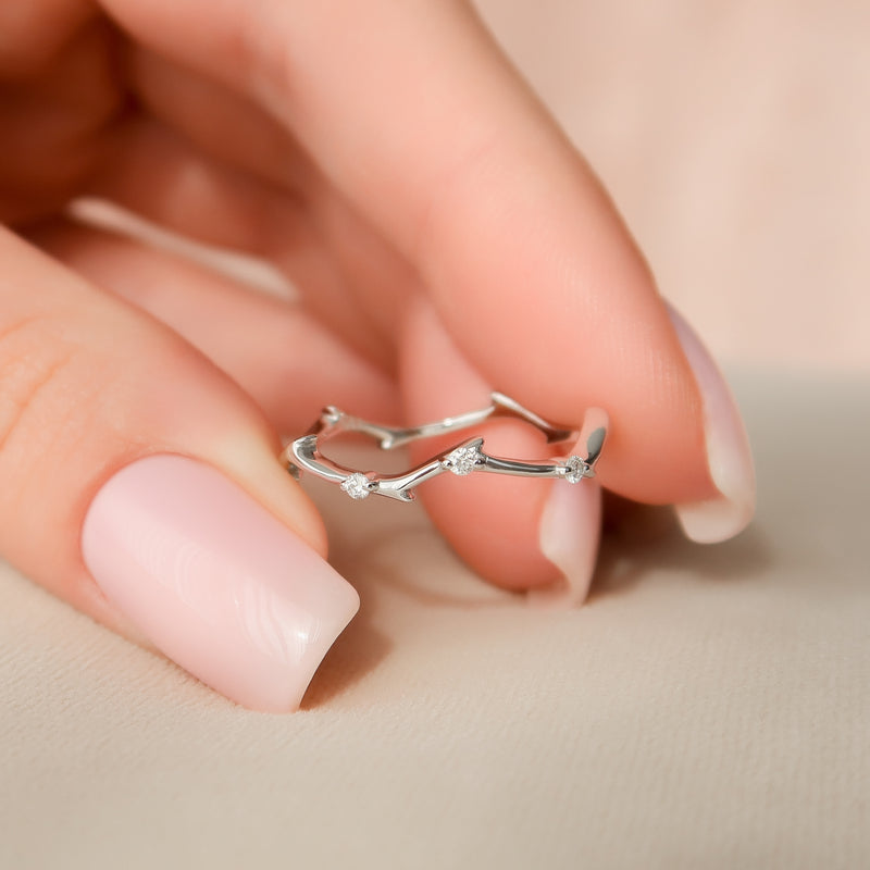 Diamond Stacking Ring