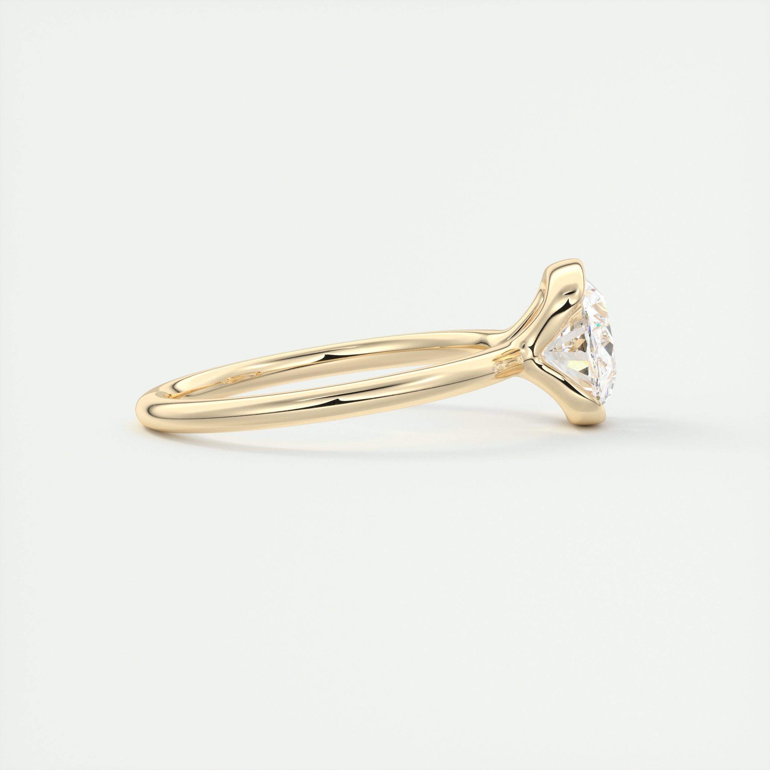 East West Oval Ring