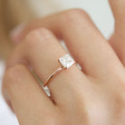 1.02 Carat Moissanite Engagement Ring