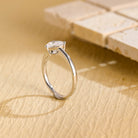 Heart Cut Moissanite Ring