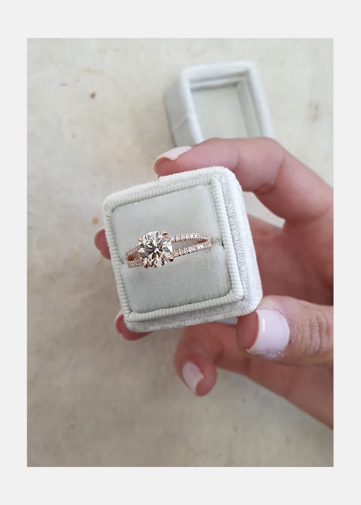 Round Brilliant Cut Ring