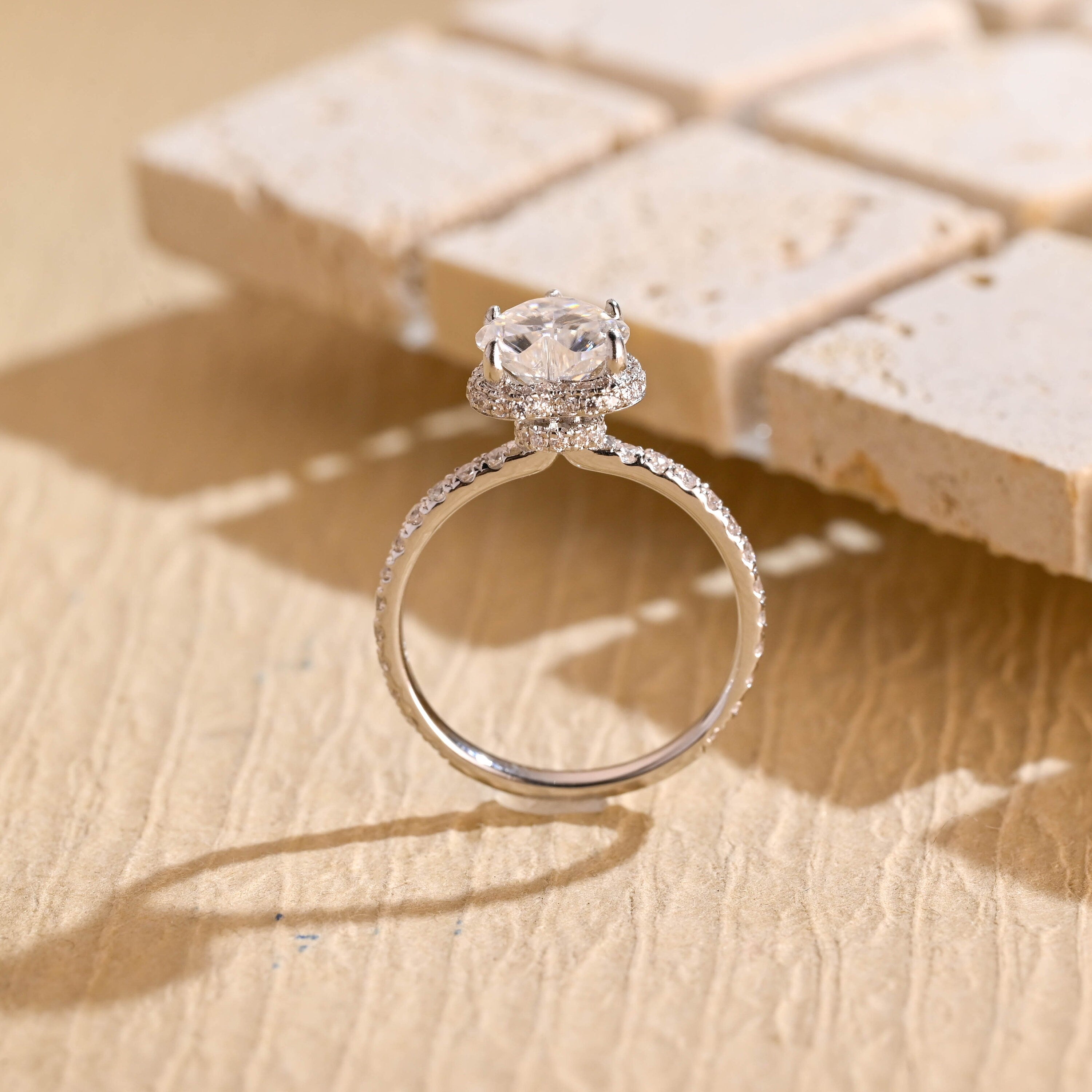 Heart Shaped Engagement Ring