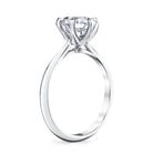 2 Carat Moissanite Engagement Ring