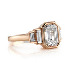 Five Stone Moissanite Engagement Ring