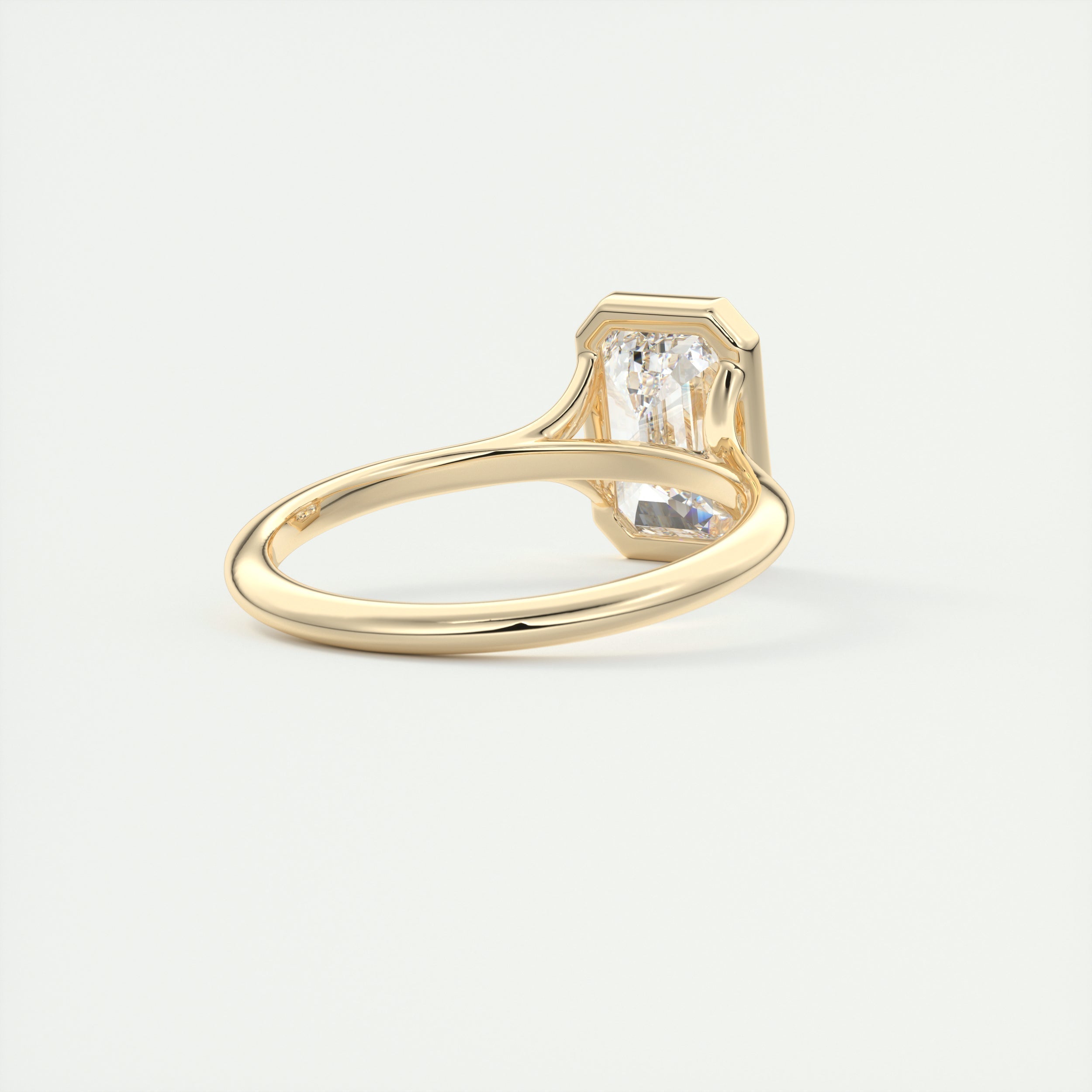 Cathedral Setting Engagement Ring