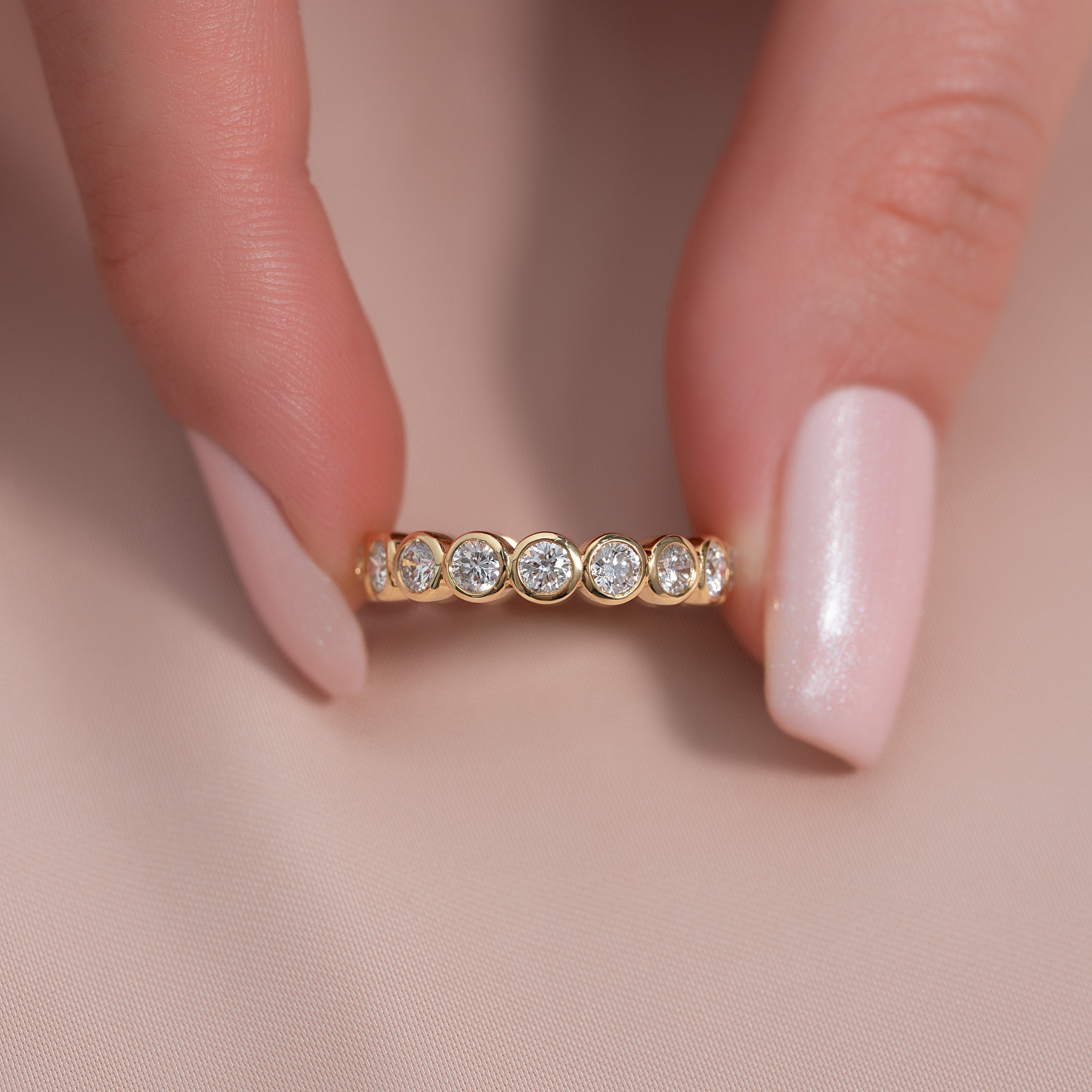 Lab Created Diamond Ring
