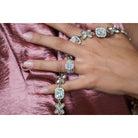 Moissanite Diamond Engagement Ring