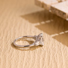 Emerald Cut Cluster Ring