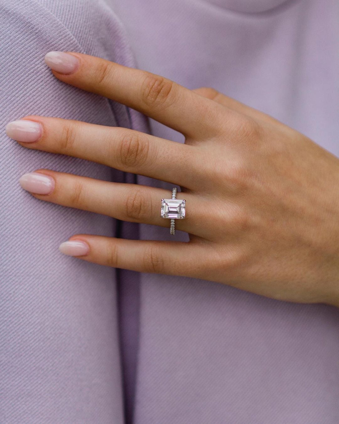 3.25 Carat Moissanite Ring