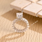 Diamond Hidden Halo Ring