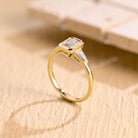 Emerald Three Stone Ring
