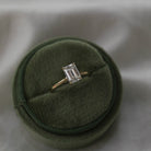 Solitaire Moissanite Ring