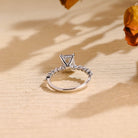 Hidden Halo Engagement Ring