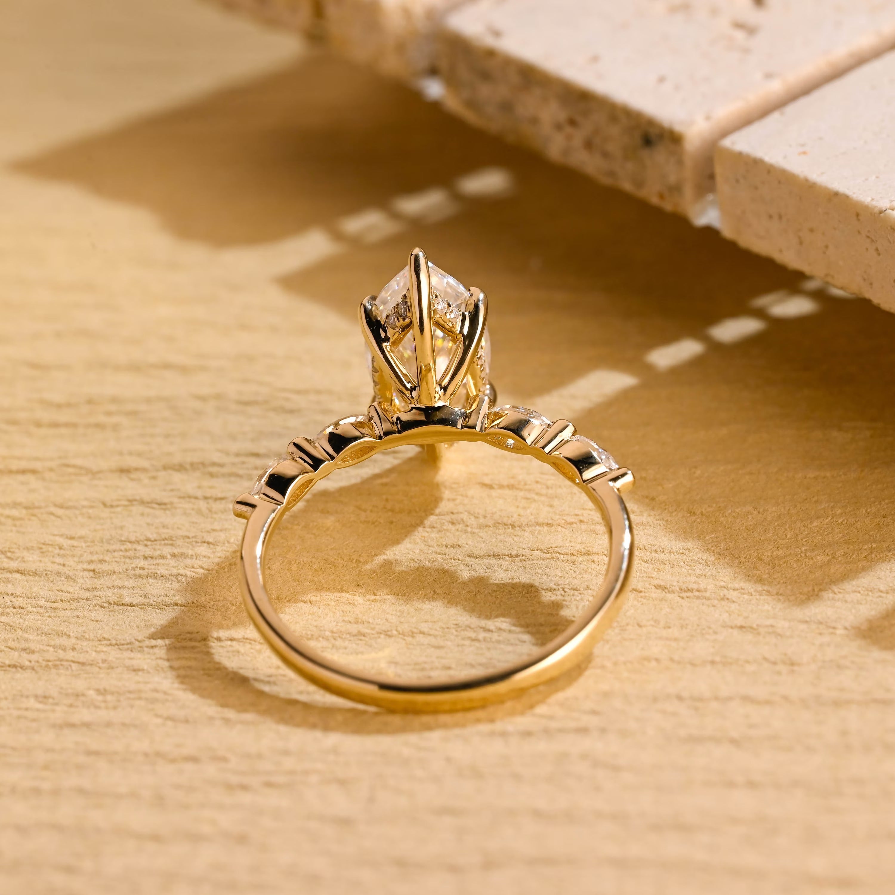 Diamond Hidden Halo Ring