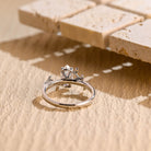 Marquise Cut Moissanite Engagement Ring