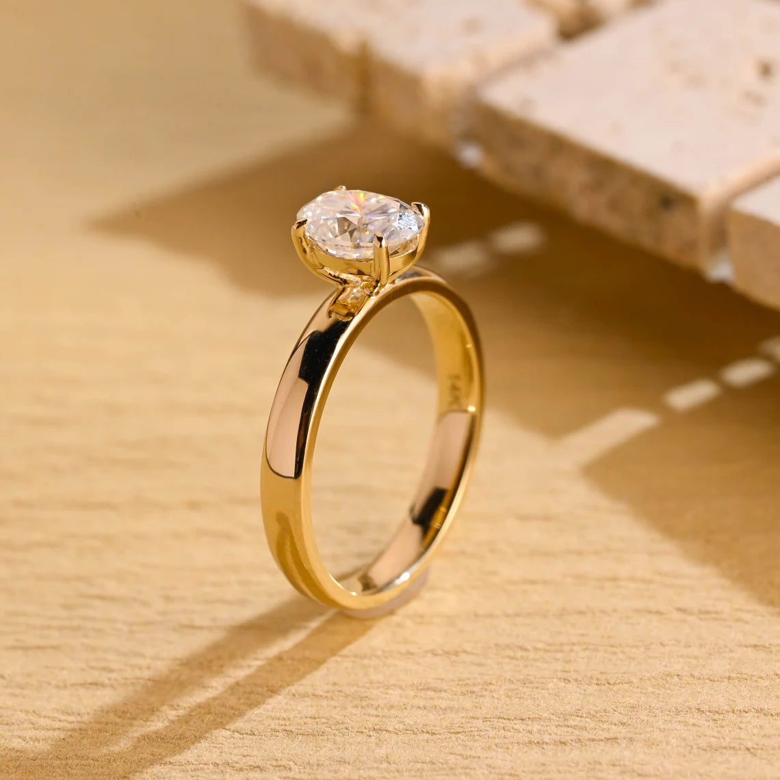 Oval Cut Engagement Ring