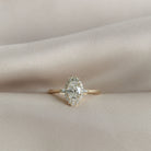 Oval Bridal Ring