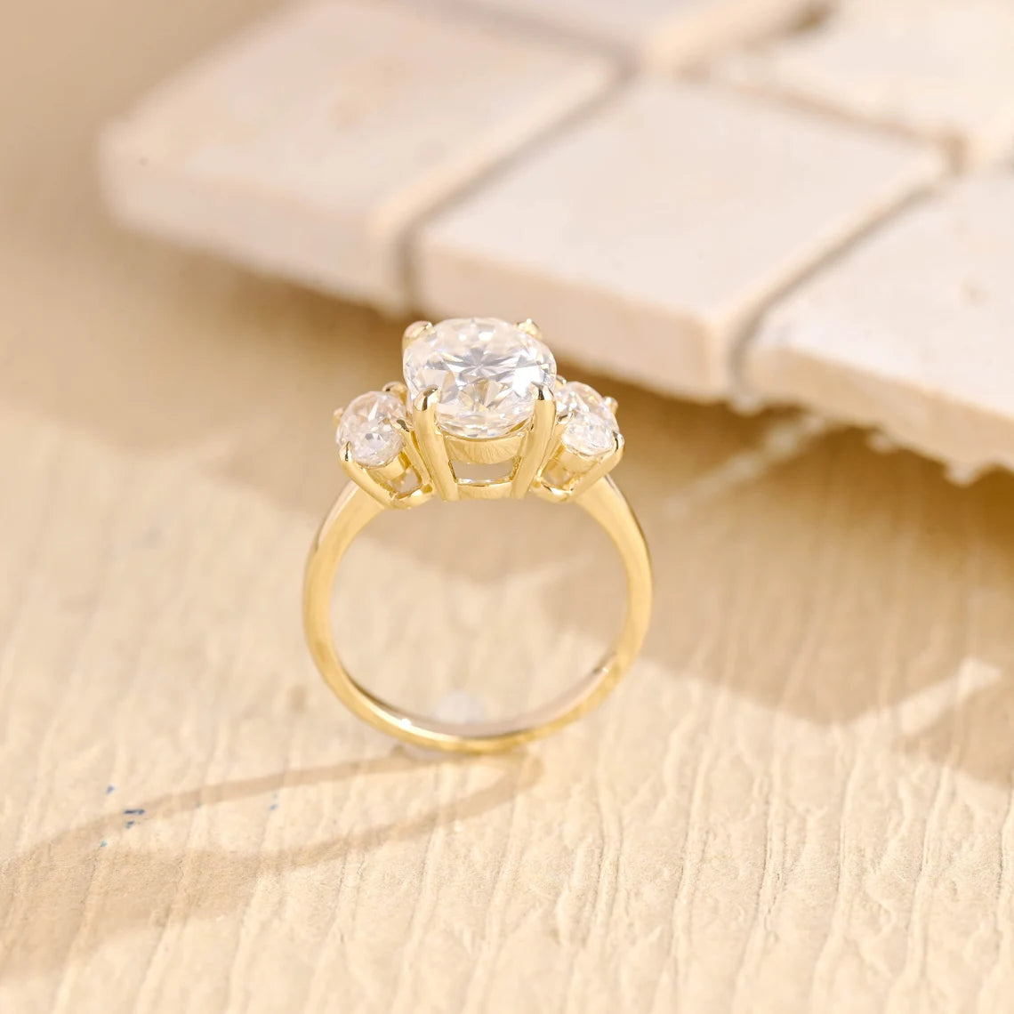 Oval Diamond Ring