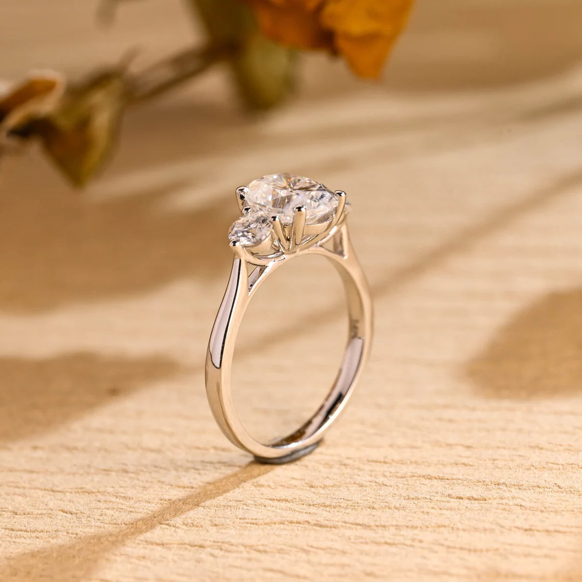 Oval Diamond Ring