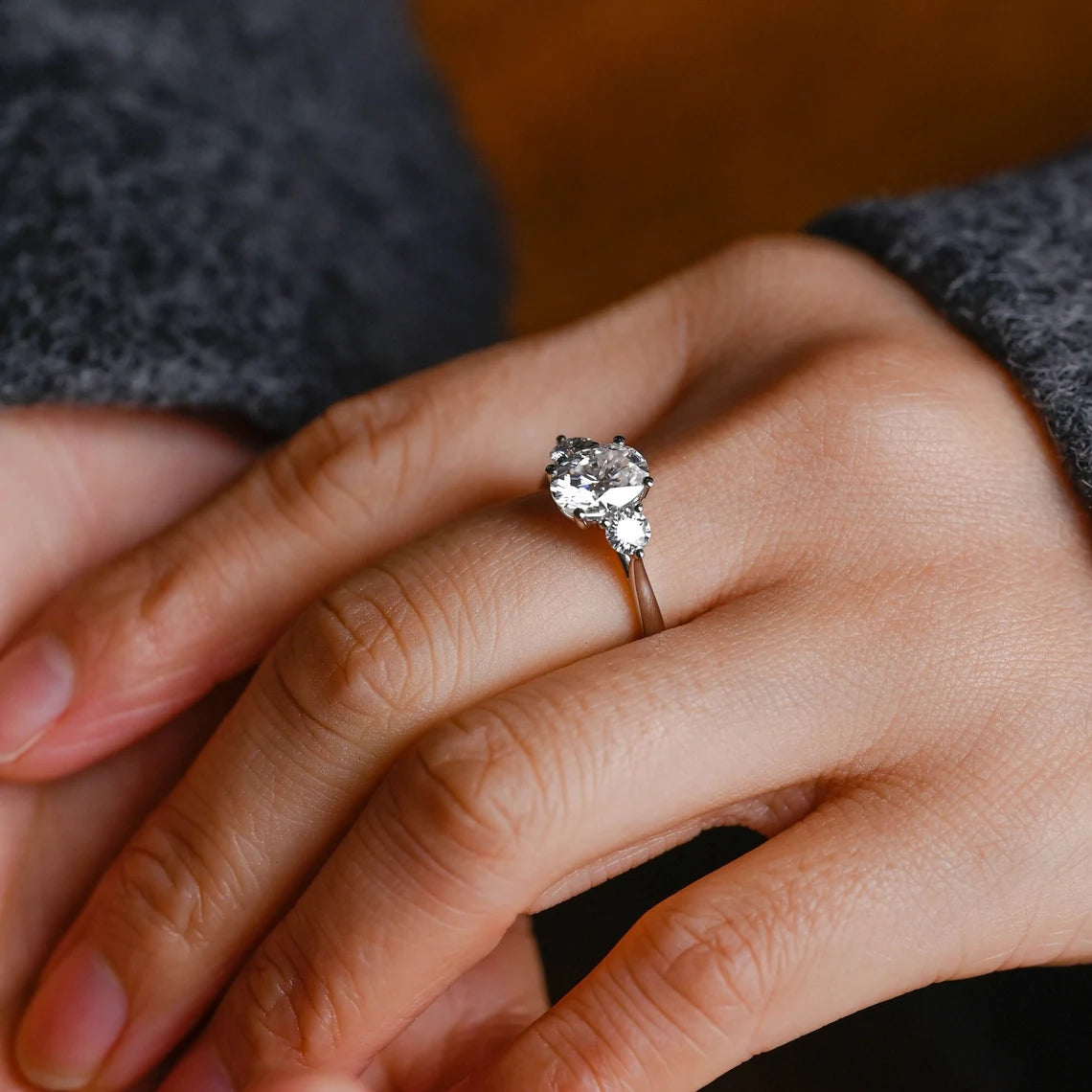 Classic Three Stone Ring