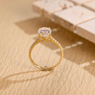Oval Shape Engagement Ring