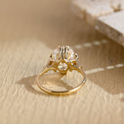Diamond Accent Moissanite Ring