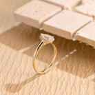 Moissanite Diamond Engagement Ring