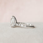 Hidden Halo Moissanite Ring
