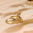 Princess Solitaire Style Ring