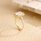 best moissanite cluster engagement rings 2026