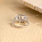 Radiant Cut Moissanite Engagement Ring