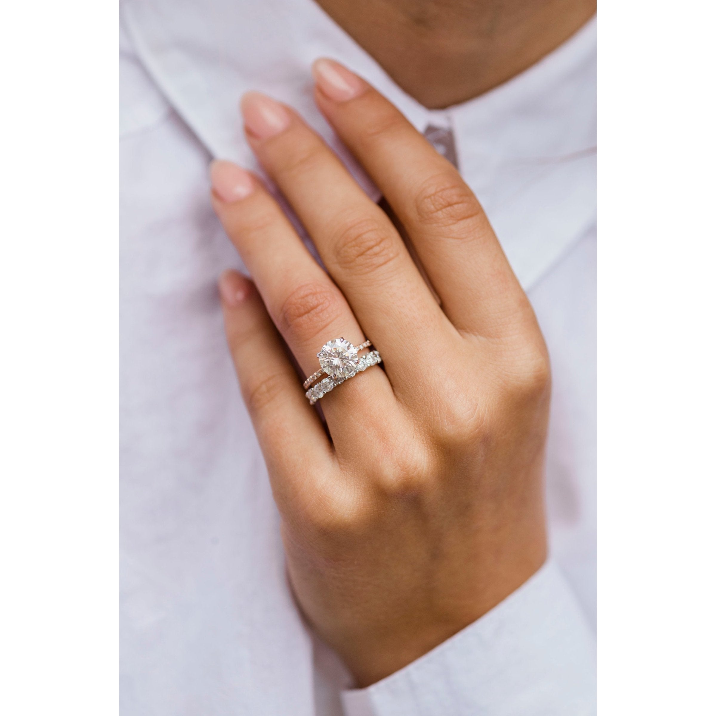 Bridal Moissanite Ring