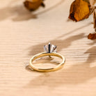 Diamond Accent Moissanite Ring