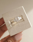 Luxury Moissanite Engagement Ring