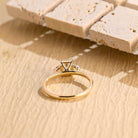 Luxury Moissanite Engagement Ring