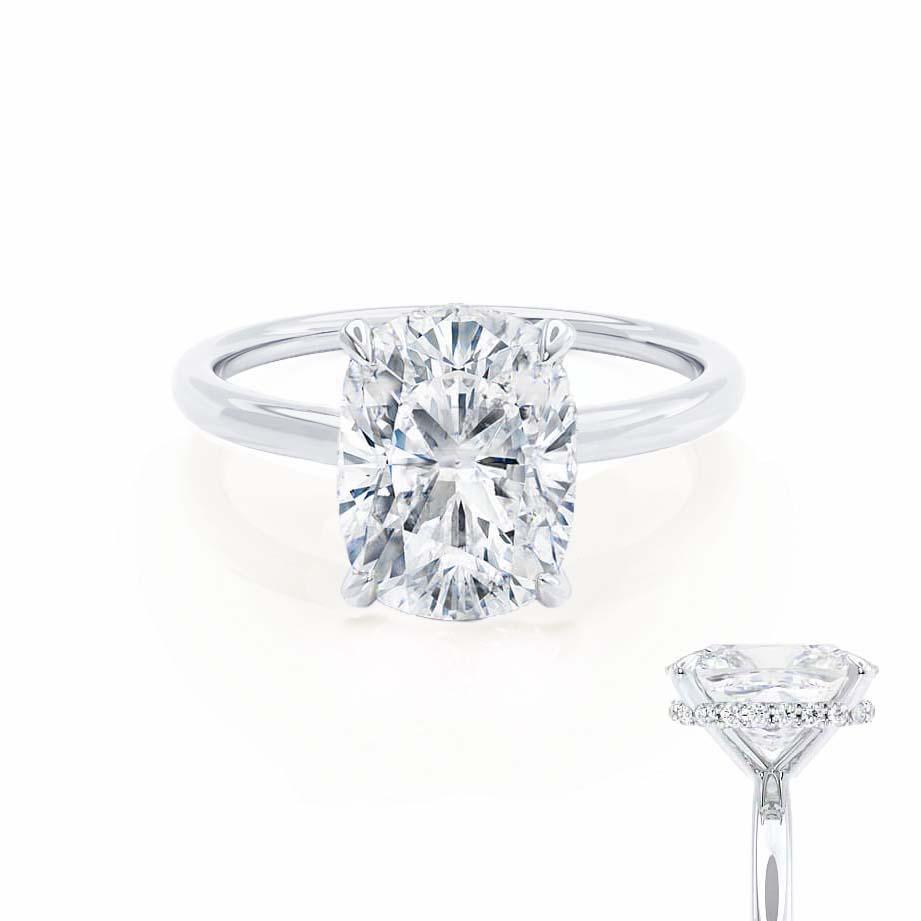 Certified Moissanite Ring