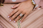 Diamond Alternative Engagement Ring
