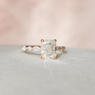 Modern Cushion Engagement Ring