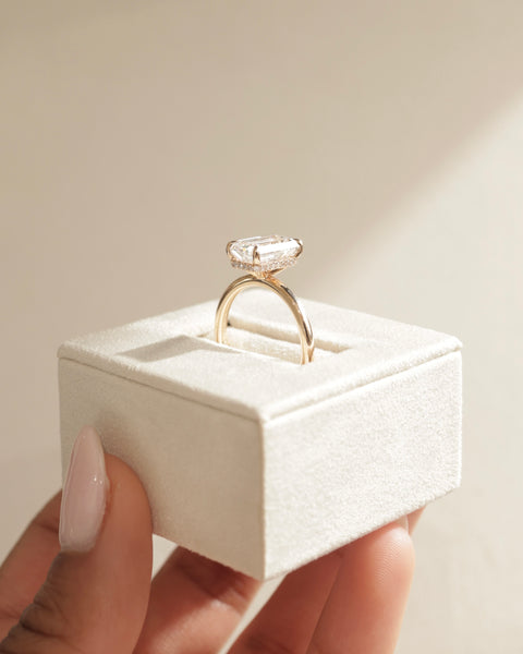 1.5 Carat Moissanite Engagement Ring