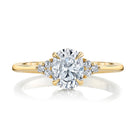 Petite Pave Engagement Ring