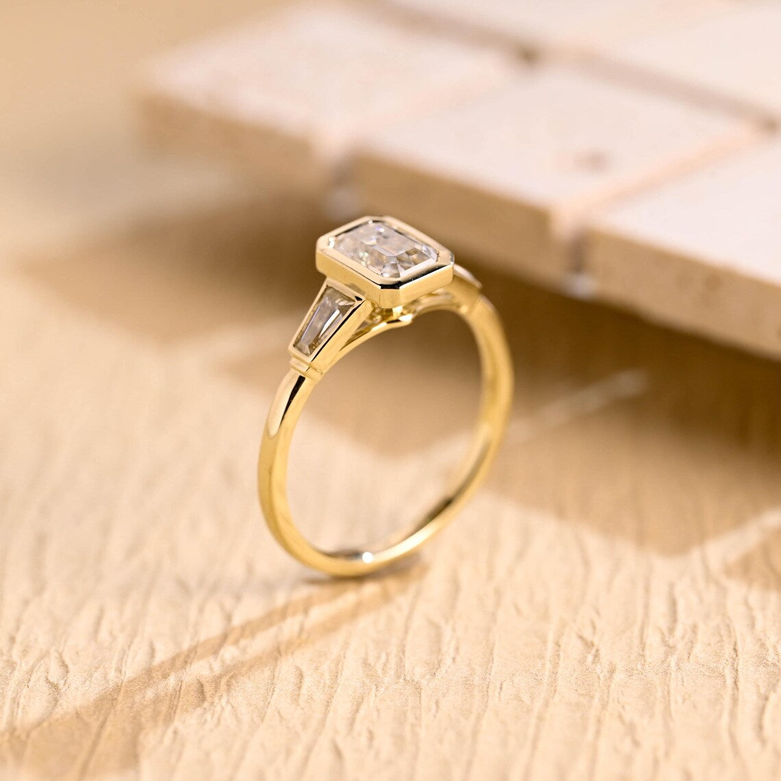 Emerald Cut Engagement Ring