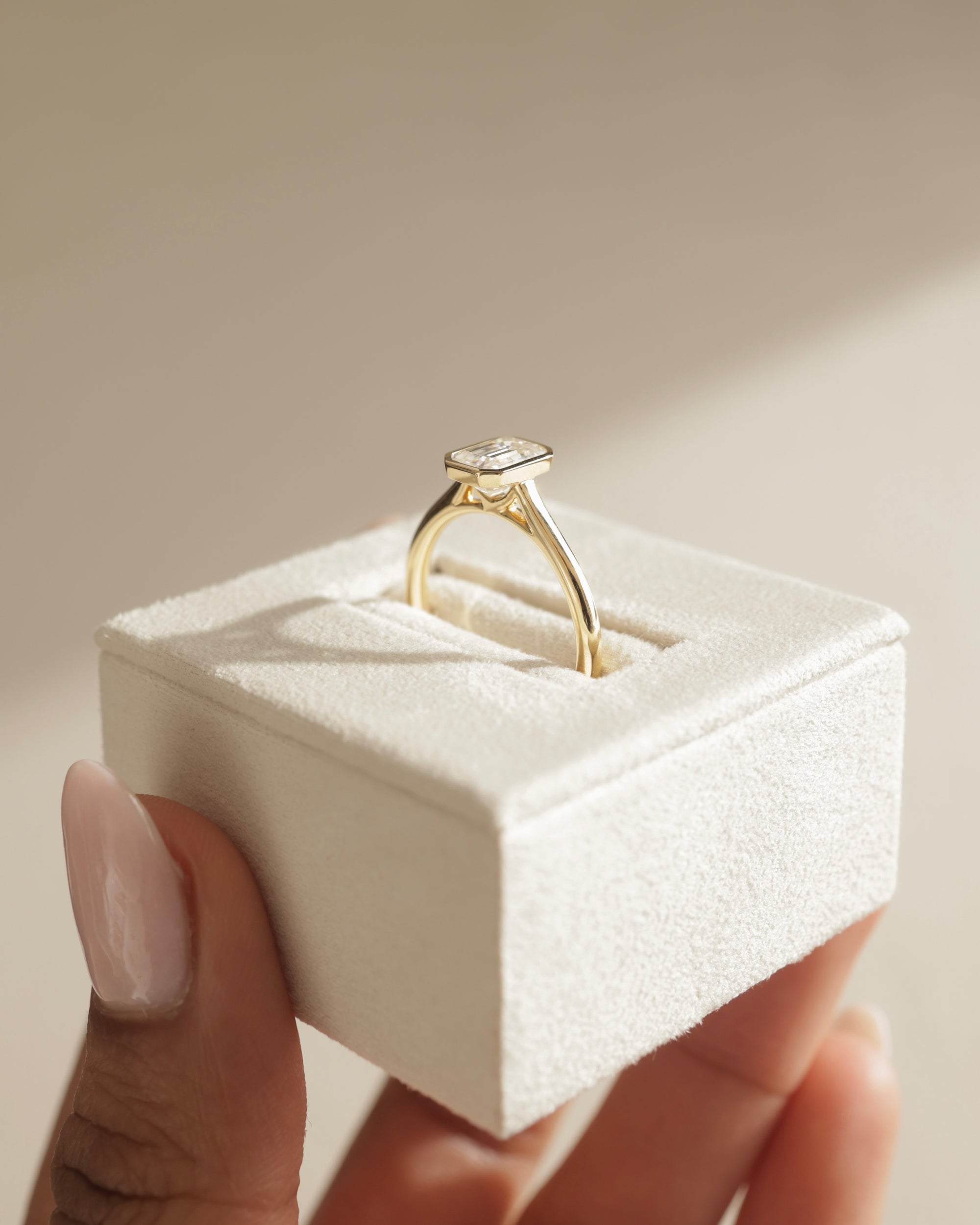1.5 Carat Moissanite Engagement Ring