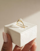 1.5 Carat Moissanite Engagement Ring