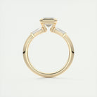 Modern Three Stone Ring