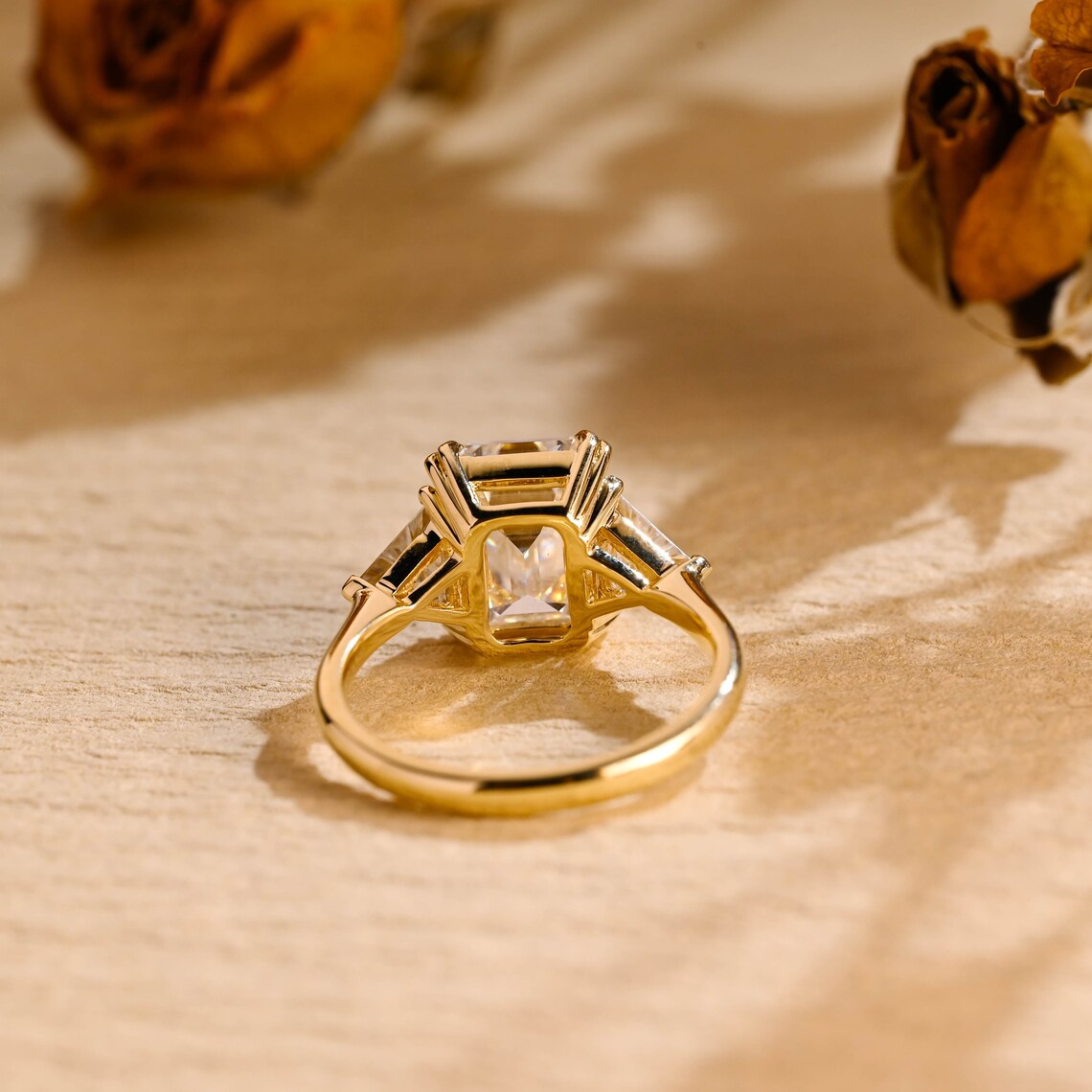 Three Stone Engagement Ring