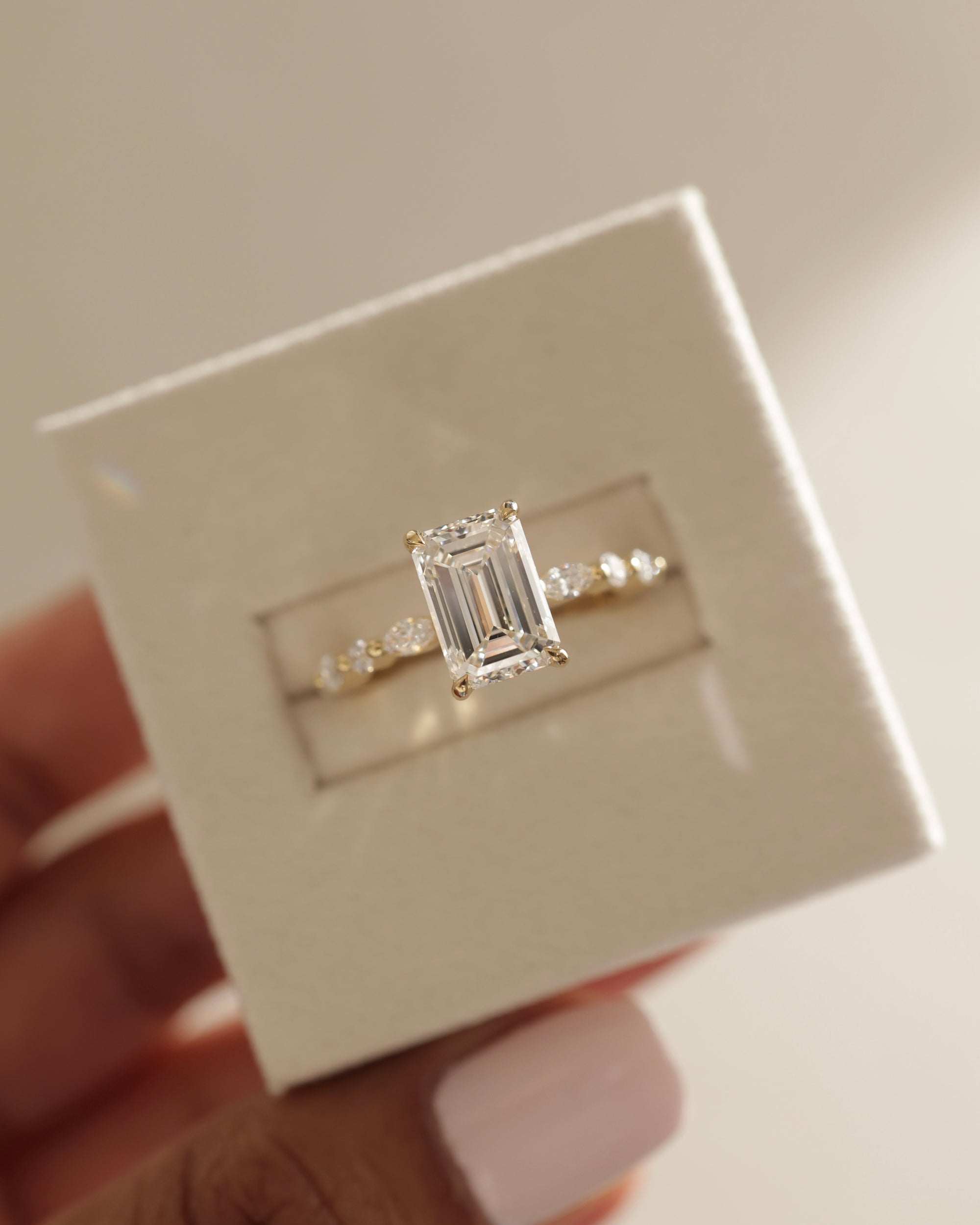 Emerald Cut Engagement Ring